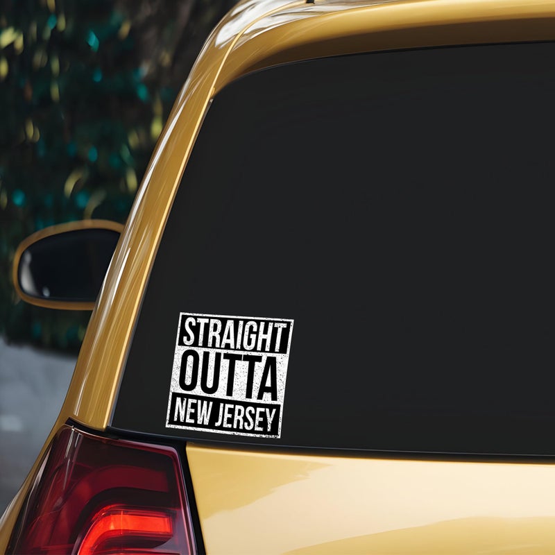 KCD Straight Outta New Jersey Vinyl Decal Sticker â€“ State Pride Car, Truck, SUV, Laptop, Tumbler, Window, Wall â€“ Full Color â€“ 4.5 x 5 Inches | KCD2083 - Image 5